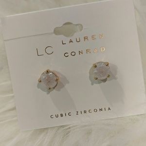 Lauren Conrad Bright Cubic Zirconia Stud Earrings